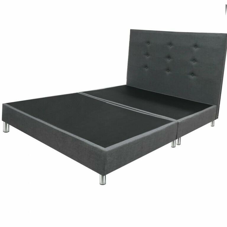 Base Cama Dividida Doble Mas Cabecero